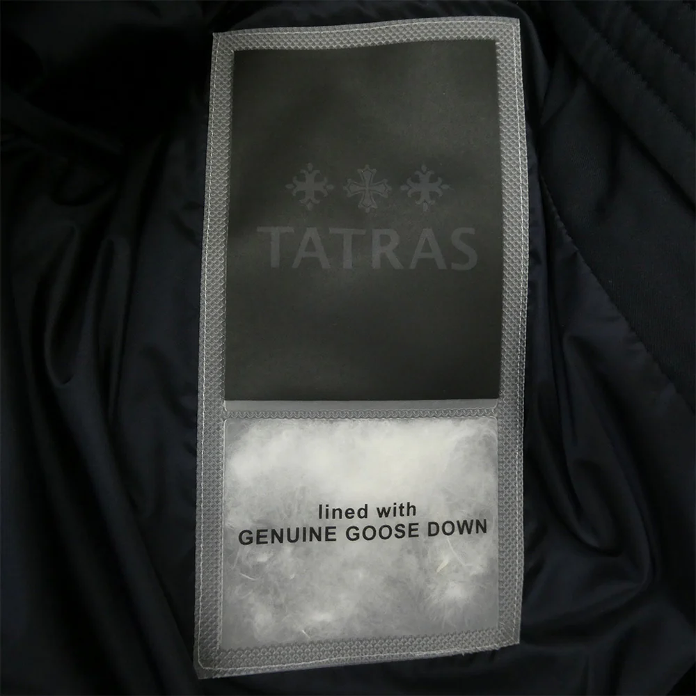 TATRAS タトラス MJXA0018013588 SABINO サビーノ ロゴプリント ダウンジャケット ブラック系 04 180/100A【中古】 - Image 5