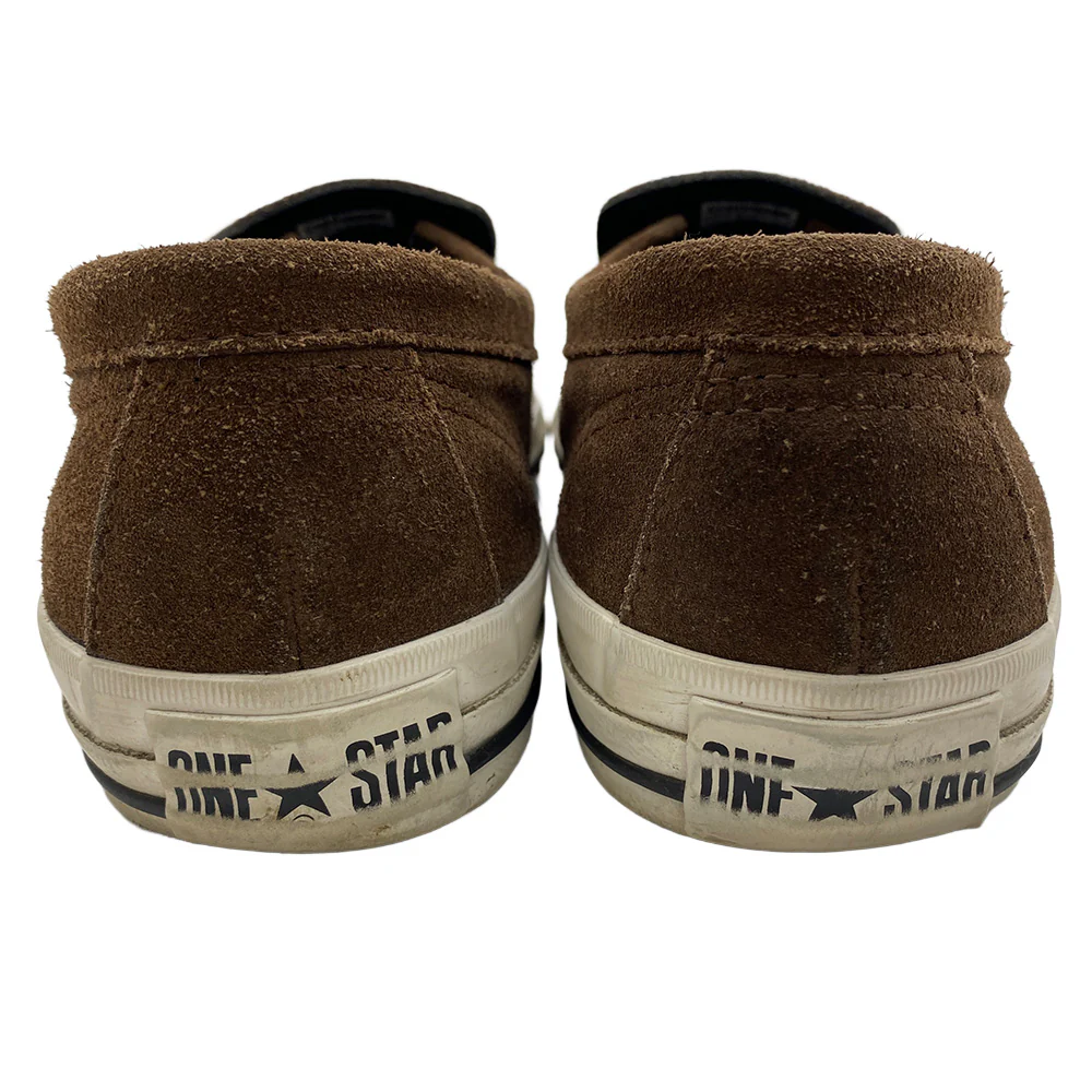 CONVERSE コンバース 1AD252 × NEXUSVII ネクサスセブン ADDICT アディクト ONE STAR LOAFER ワンスター スエード ローファー ブラウン系 26cm【中古】 - Image 4