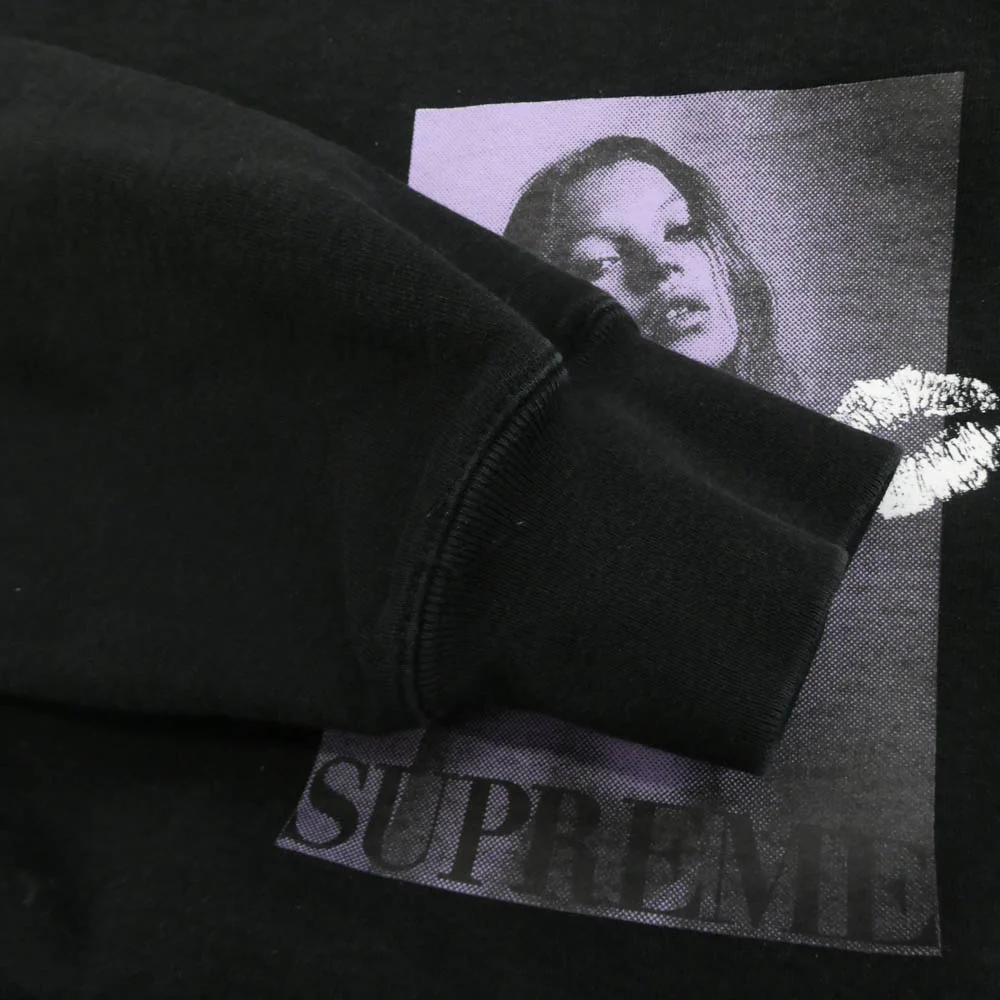 Supreme シュプリーム 24AW Kate Moss Hooded Sweatshirt ケイトモス フーデッド スウェット シャツ プルオーバー パーカー フーディ ブラック L ブラック系 L【中古】 - Image 5