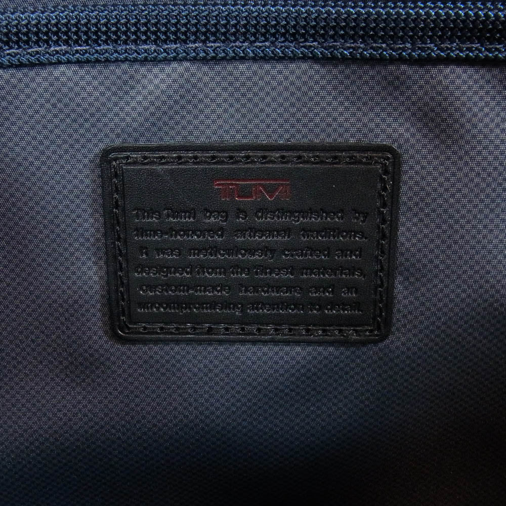 TUMI トゥミ 26141D2 アルファ2 エクスパンダブル 2WAY ショルダーバッグ ビジネスバッグ ブラック系【中古】 - Image 6