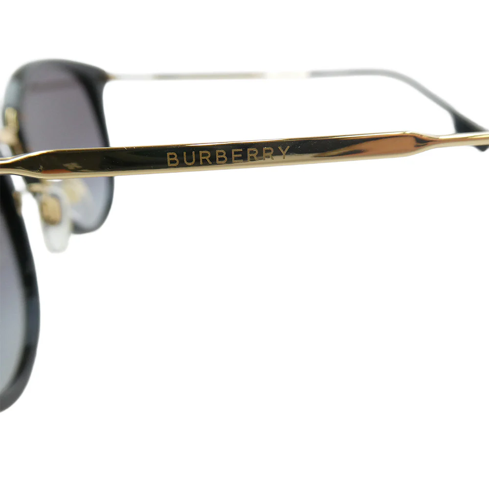 BURBERRY バーバリー 4289-D イタリア製 アイウェア 眼鏡 ブラック系 ゴールド系【中古】 - Image 4