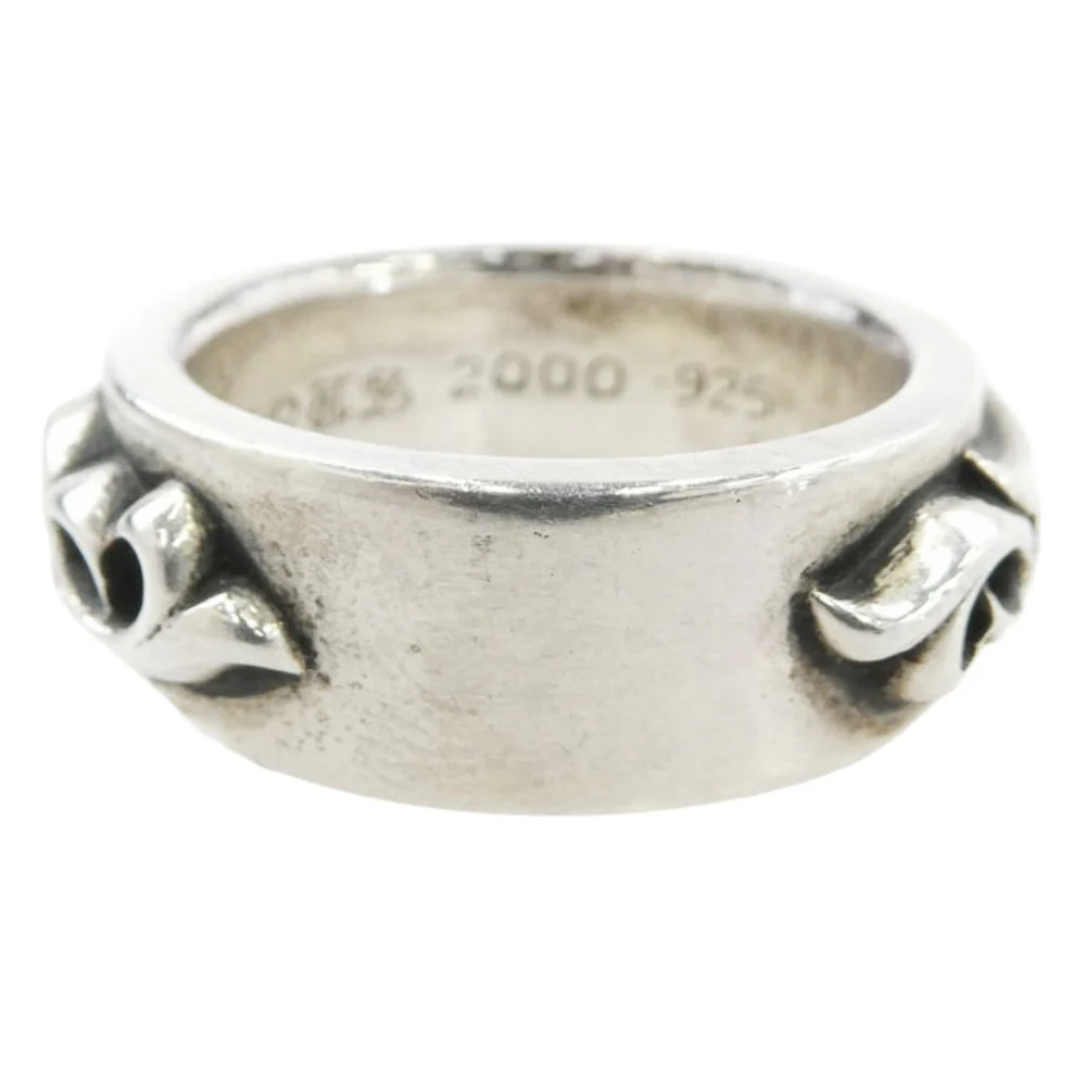 CHROME HEARTS クロムハーツ(原本無) DBL NARROW VINE BAND ダブルナロー ヴァインバンド リング シルバー系 24号【中古】 - Image 3