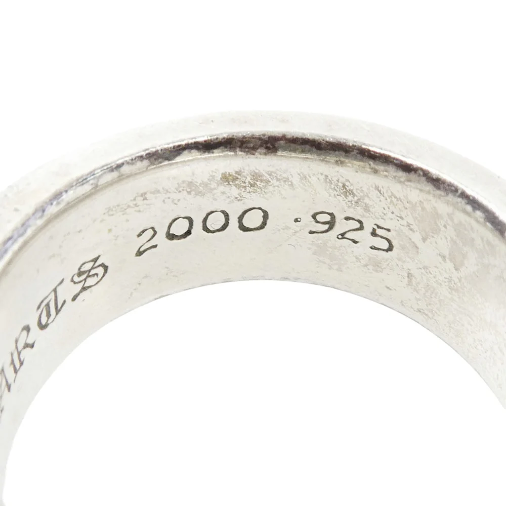 CHROME HEARTS クロムハーツ(原本無) DBL NARROW VINE BAND ダブルナロー ヴァインバンド リング シルバー系 24号【中古】 - Image 8