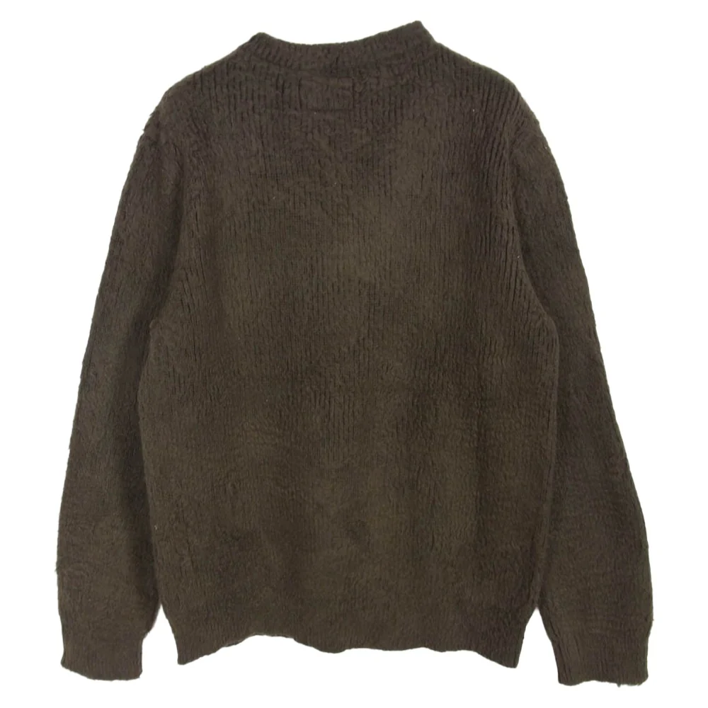 NUMBER(N)INE ナンバーナイン 03AW 宮下貴裕本人期 2003 カート期 KOOKSタグ V-neck pullover Vネック ニット プルオーバー セーター ブラウン系 2【中古】 - Image 2