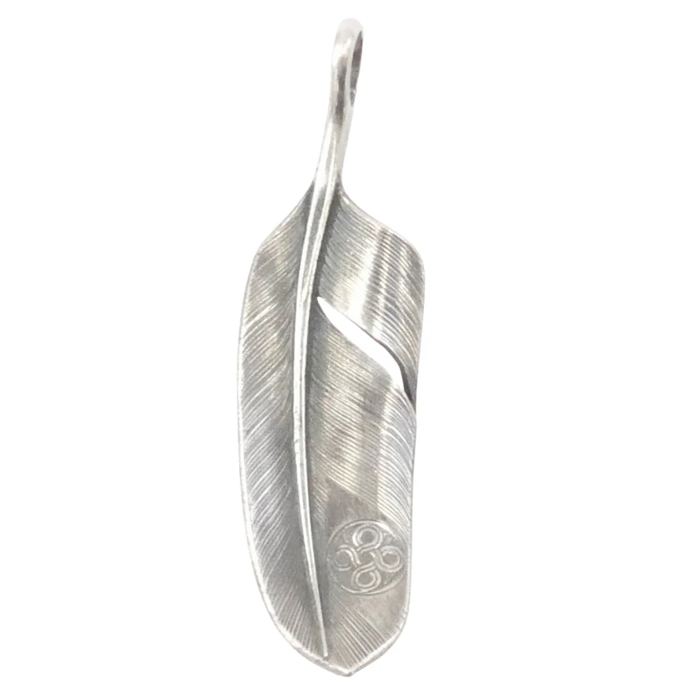 チョロス Feather フェザー ペンダント トップ Sサイズ シルバー系【中古】 - Image 2