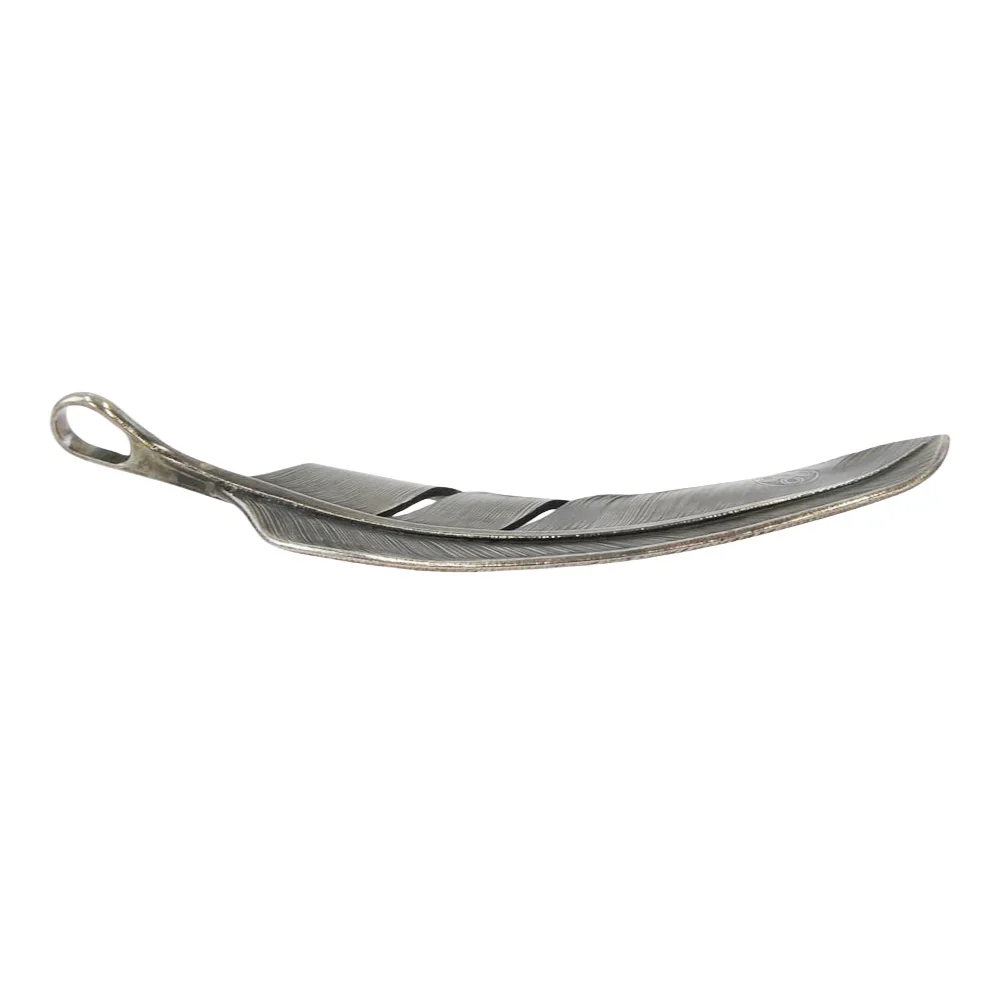 チョロス Feather フェザー ペンダント トップ Lサイズ シルバー系【中古】 - Image 3