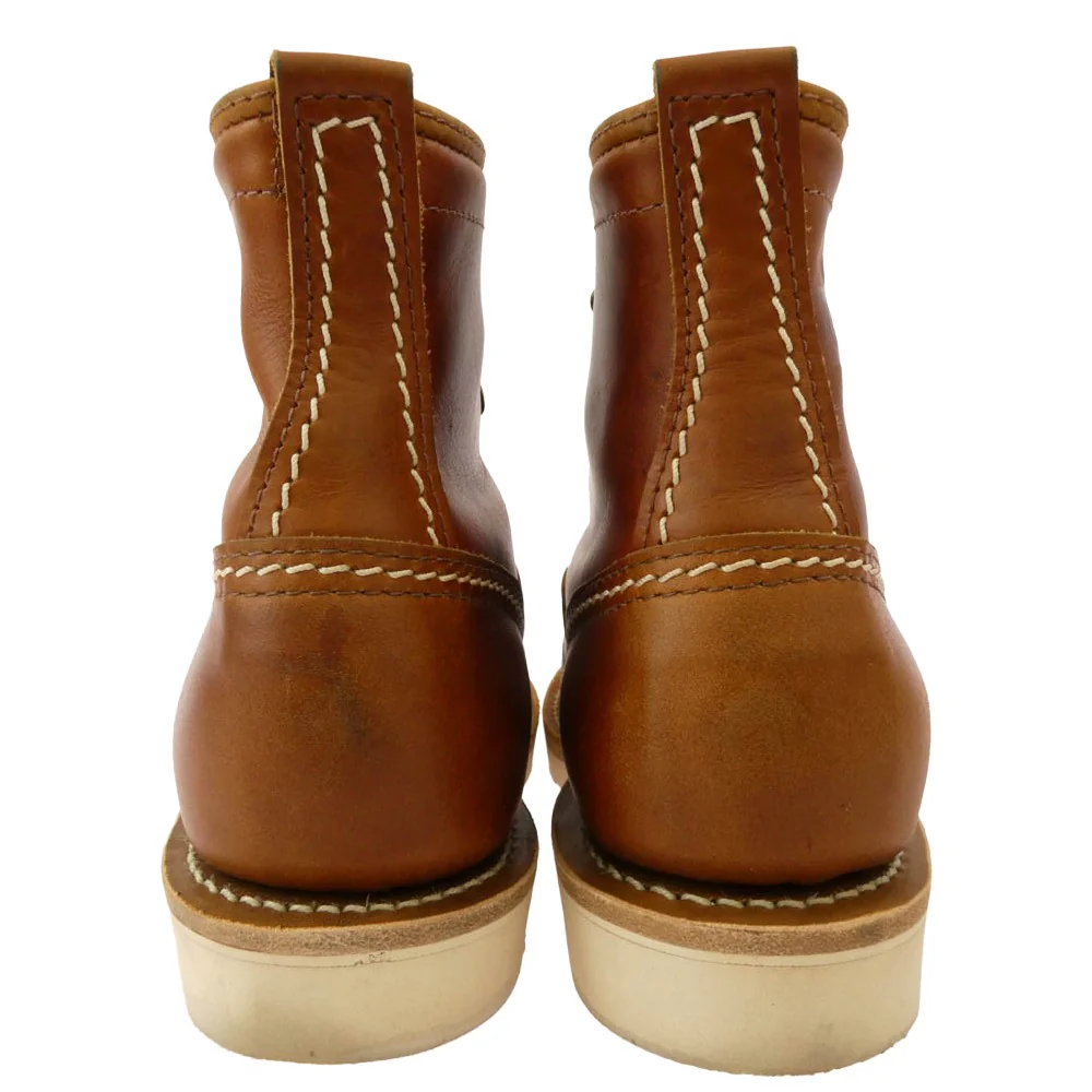 WESCO ウエスコ Custom Jobmaster BRITISH TAN カスタムジョブマスター 7インチ ブリティッシュタン セミレーストゥブーツ ブラウン系 US7.5E【中古】 - Image 3