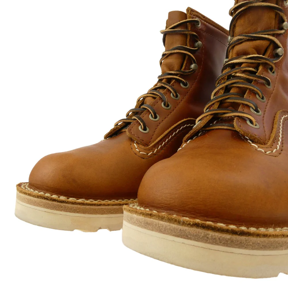 WESCO ウエスコ Custom Jobmaster BRITISH TAN カスタムジョブマスター 7インチ ブリティッシュタン セミレーストゥブーツ ブラウン系 US7.5E【中古】 - Image 4