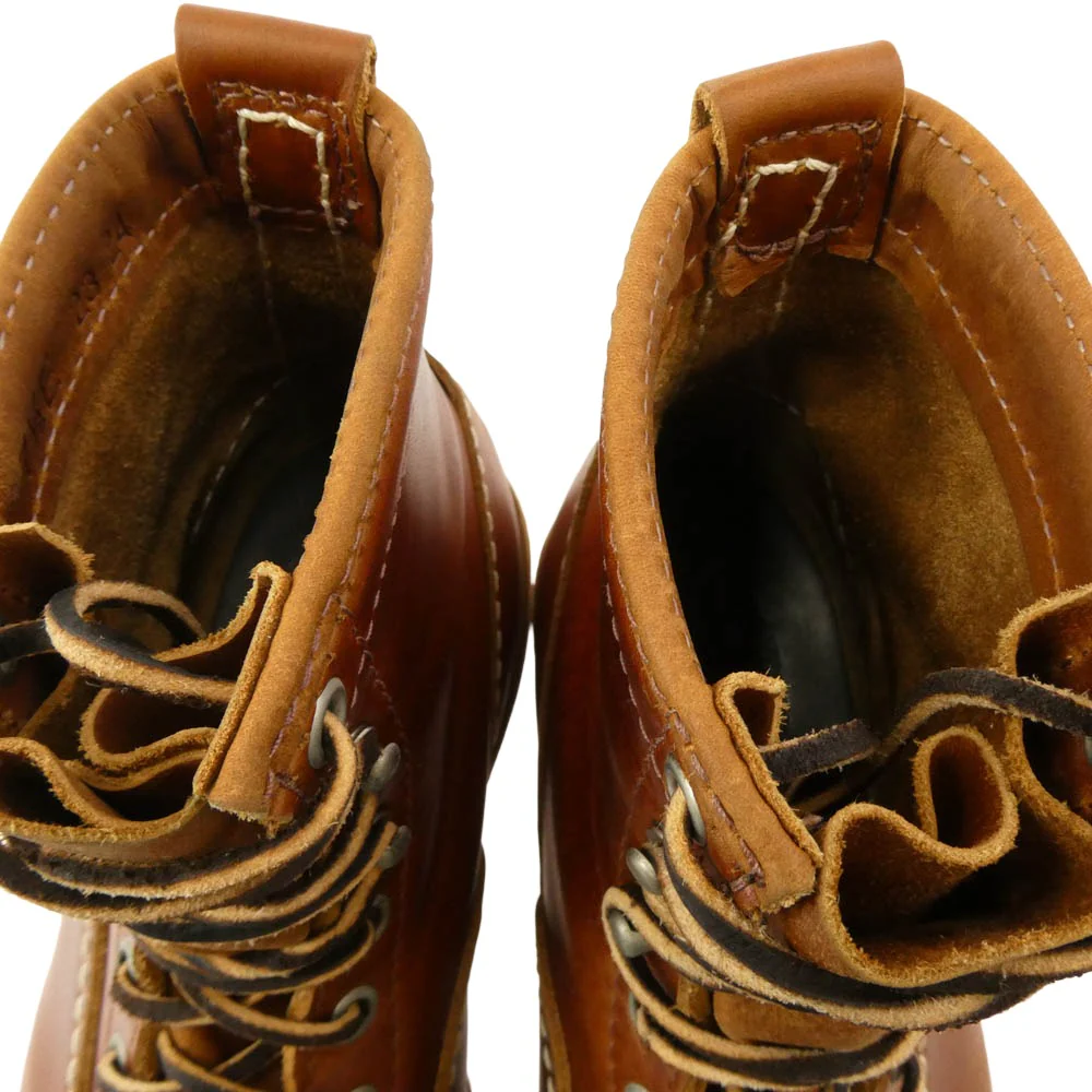 WESCO ウエスコ Custom Jobmaster BRITISH TAN カスタムジョブマスター 7インチ ブリティッシュタン セミレーストゥブーツ ブラウン系 US7.5E【中古】 - Image 5