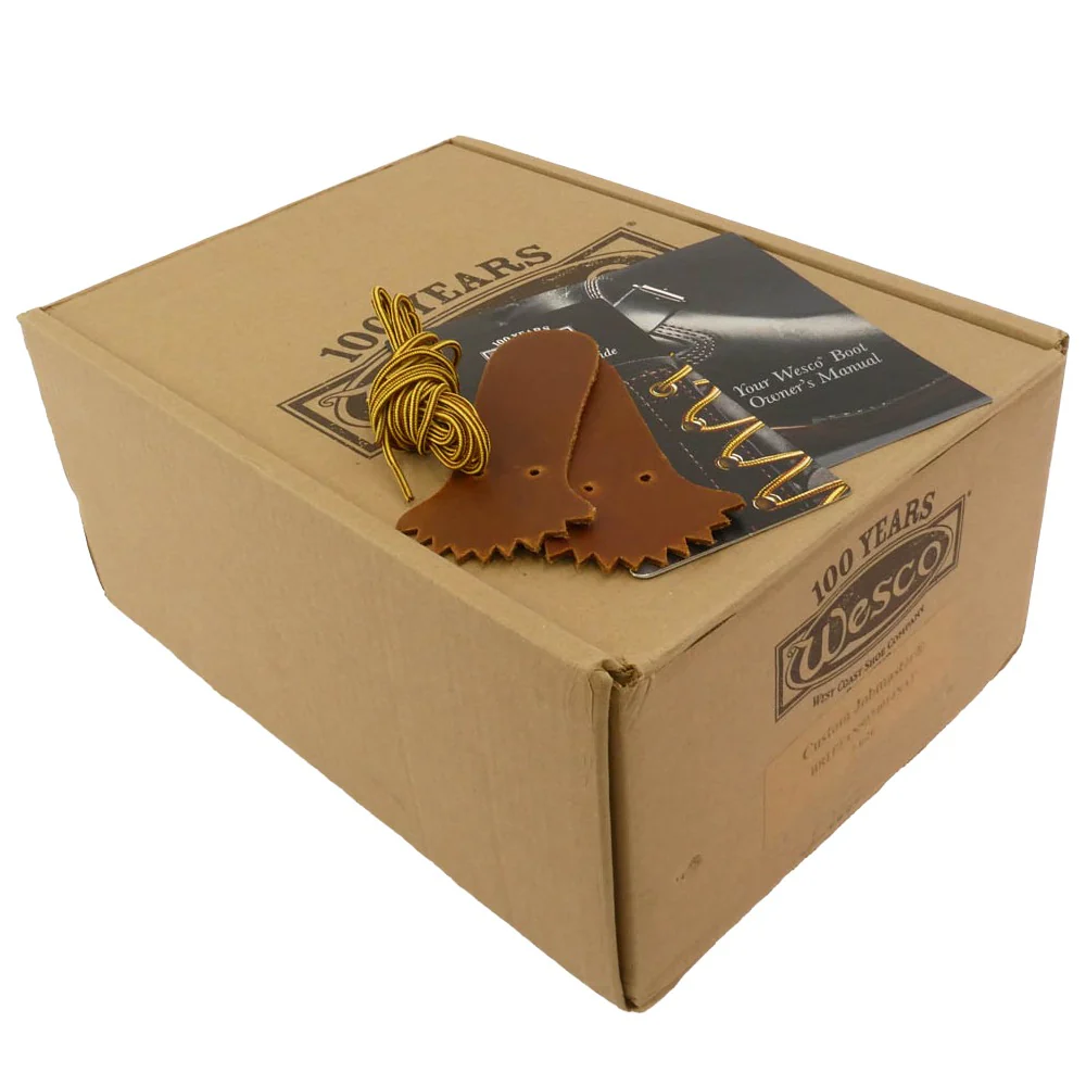 WESCO ウエスコ Custom Jobmaster BRITISH TAN カスタムジョブマスター 7インチ ブリティッシュタン セミレーストゥブーツ ブラウン系 US7.5E【中古】 - Image 7
