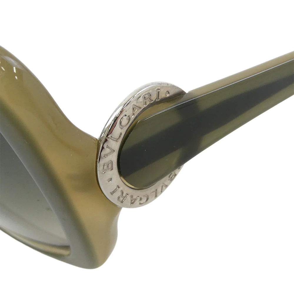 BVLGARI ブルガリ 8059 5080/3M サークル ロゴ サングラス アイウェア グレー系 59□14 135【中古】 - Image 6