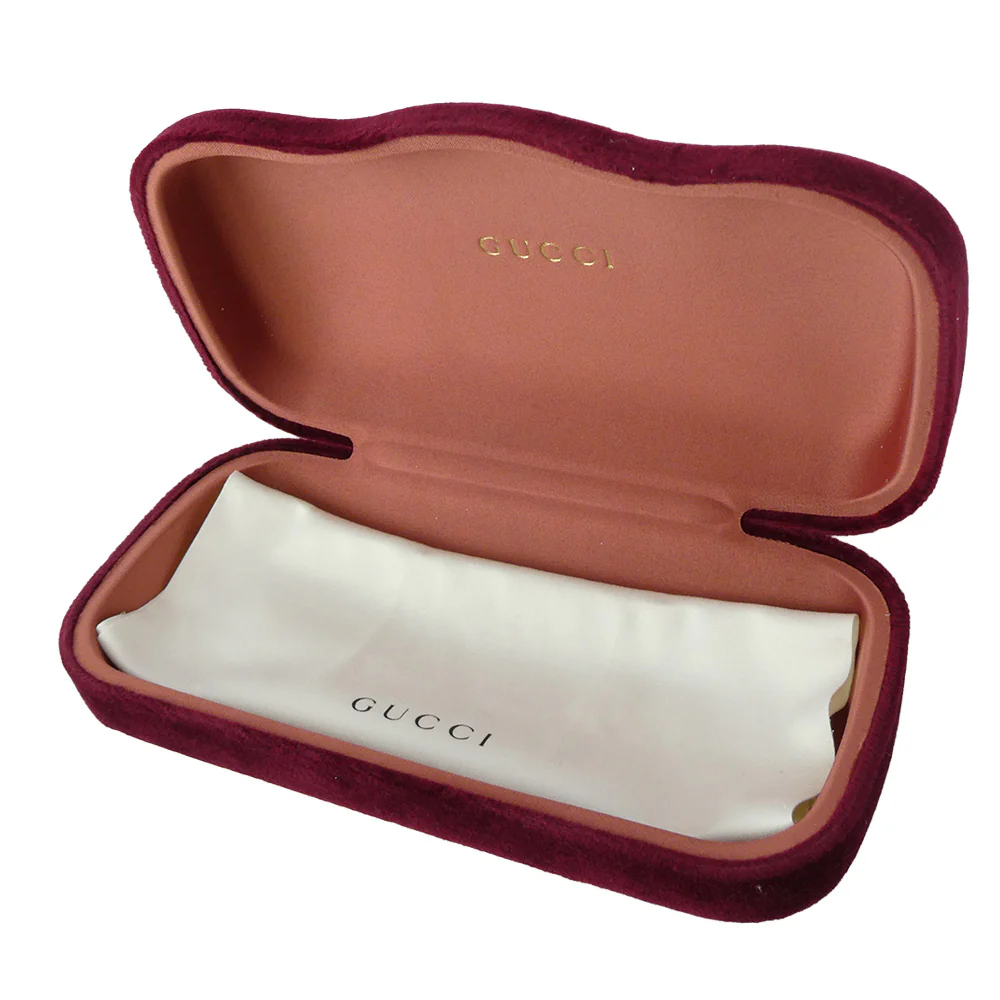 GUCCI グッチ GG1339SK イタリア製 ウェリントン型 アジアンフィット GGメタルロゴ セルフレーム クリングスタイプ サングラス アイウェア エンジ系 54□22-145【中古】 - Image 8