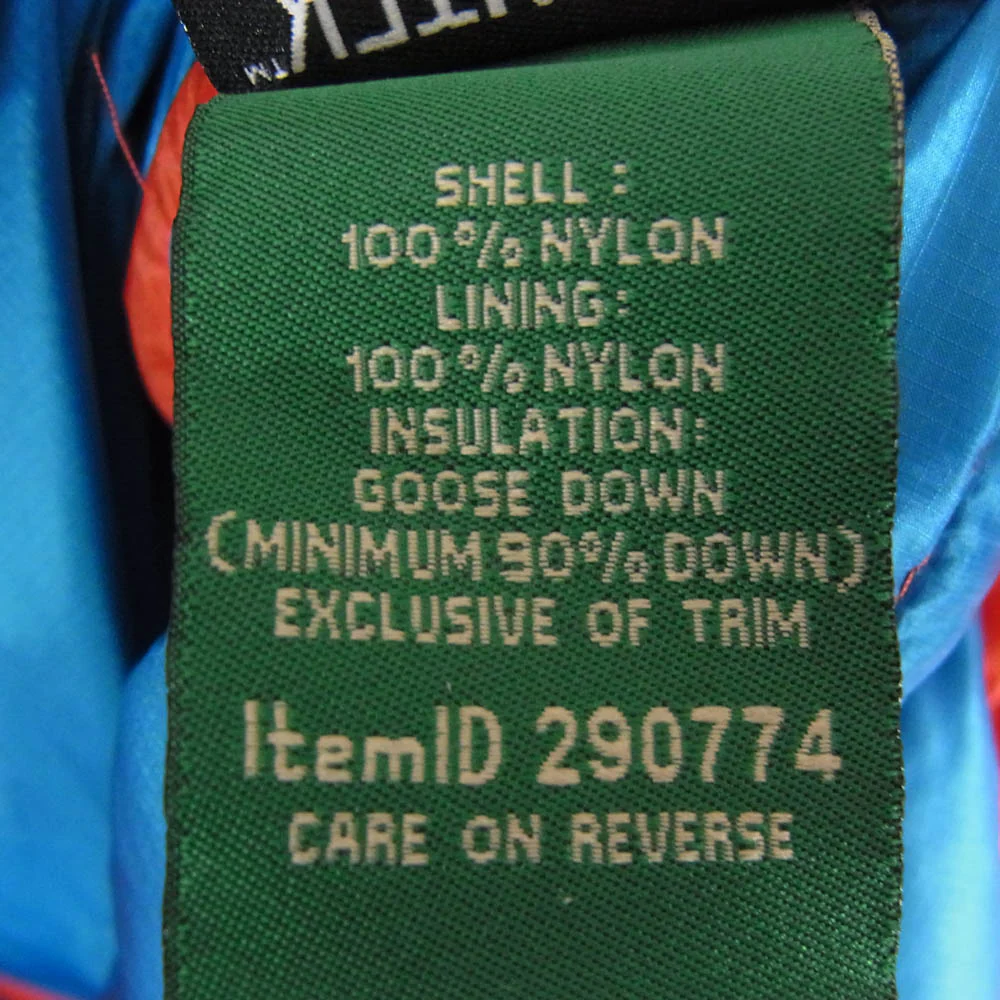 L.L.Bean ãšã«ãšã«ããŒã³ DL708 ãŠã«ãã©ã©ã€ã 850 ããŒããã ããŠã³ ãžã£ã±ãã ãªã¬ã³ãžç³» XXLãäžå€ã - Image 7