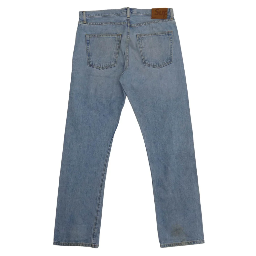 Supreme シュプリーム Stone Washed Slim Jean ストーン ウォッシュド スリム ジーンズ デニムパンツ インディゴブルー系 34【中古】 - Image 2