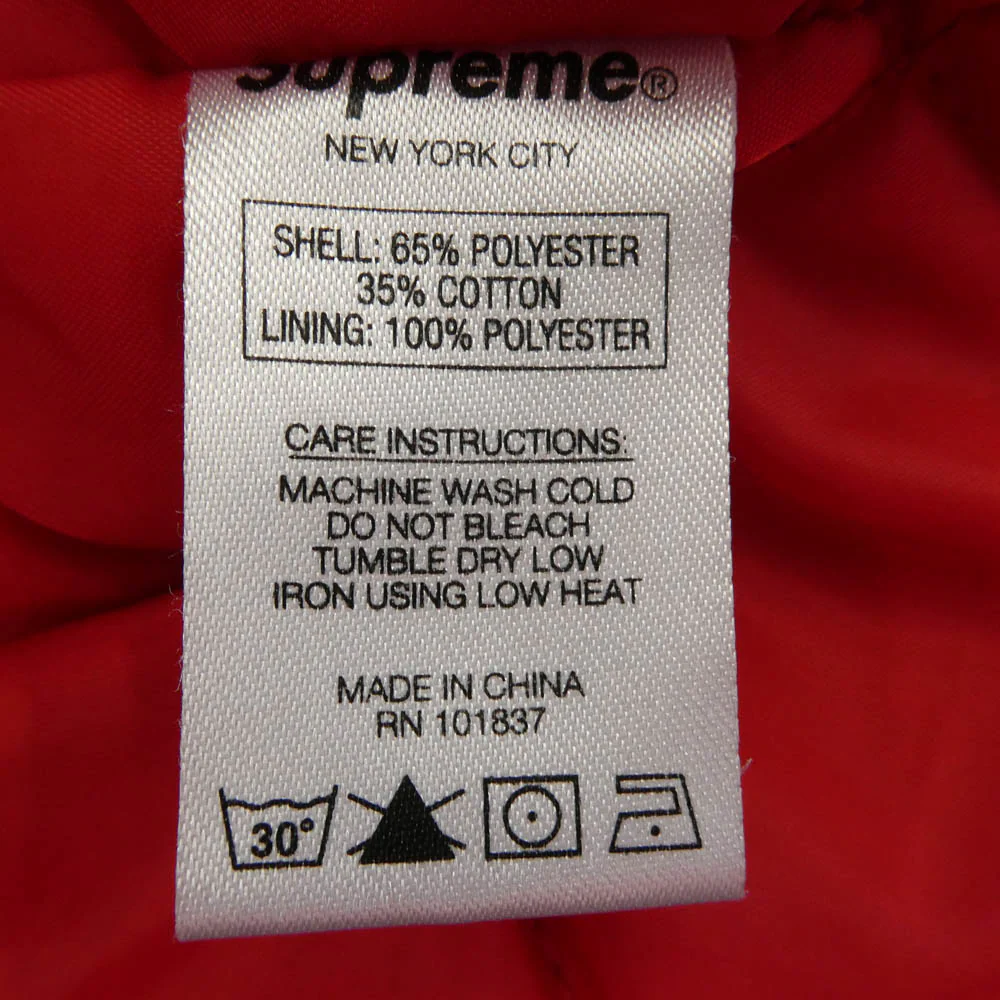 Supreme ã·ã¥ããªãŒã 16AW Playboy Work Jacket åºç¹ ãã«ãã£ã³ã° ãã¬ã€ããŒã€ ã¯ãŒã¯ ãžã£ã±ãã ãã©ãŠã³ç³» Lãäžå€ã - Image 5