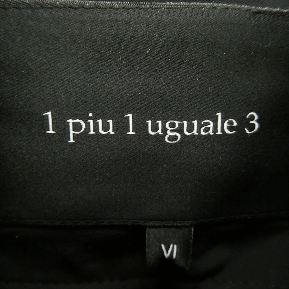 1piu1uguale3 ウノピュウノウグァーレトレ MRB685 NYU105 4WAY RIB ZIP JKT VICTORIA DOWN ヴィクトリアダウン リブ ジップアップ ダウンジャケット ブラック系 6【中古】 - Image 4