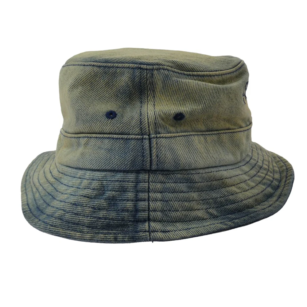 Supreme シュプリーム 24SS Chino Twill Crusher Hat Dirty Indigo チノツイル クラッシャーハット デニム バケットハット 帽子 インディゴブルー系 medium/large【中古】 - Image 3