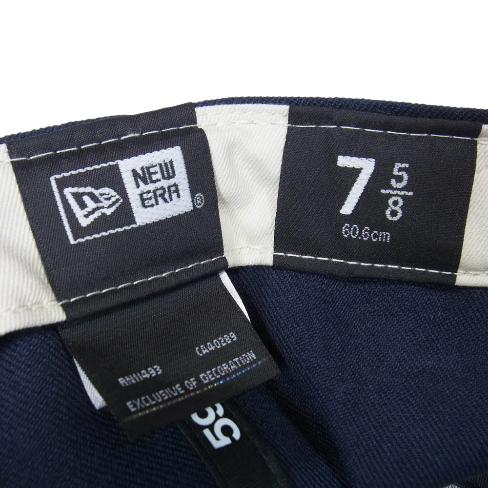 NEW ERA ニューエラ the Apartment ジアパートメント別注 ニューヨークヤンキース ベースボール キャップ 帽子 ネイビー系 60.6cm【中古】 - Image 5