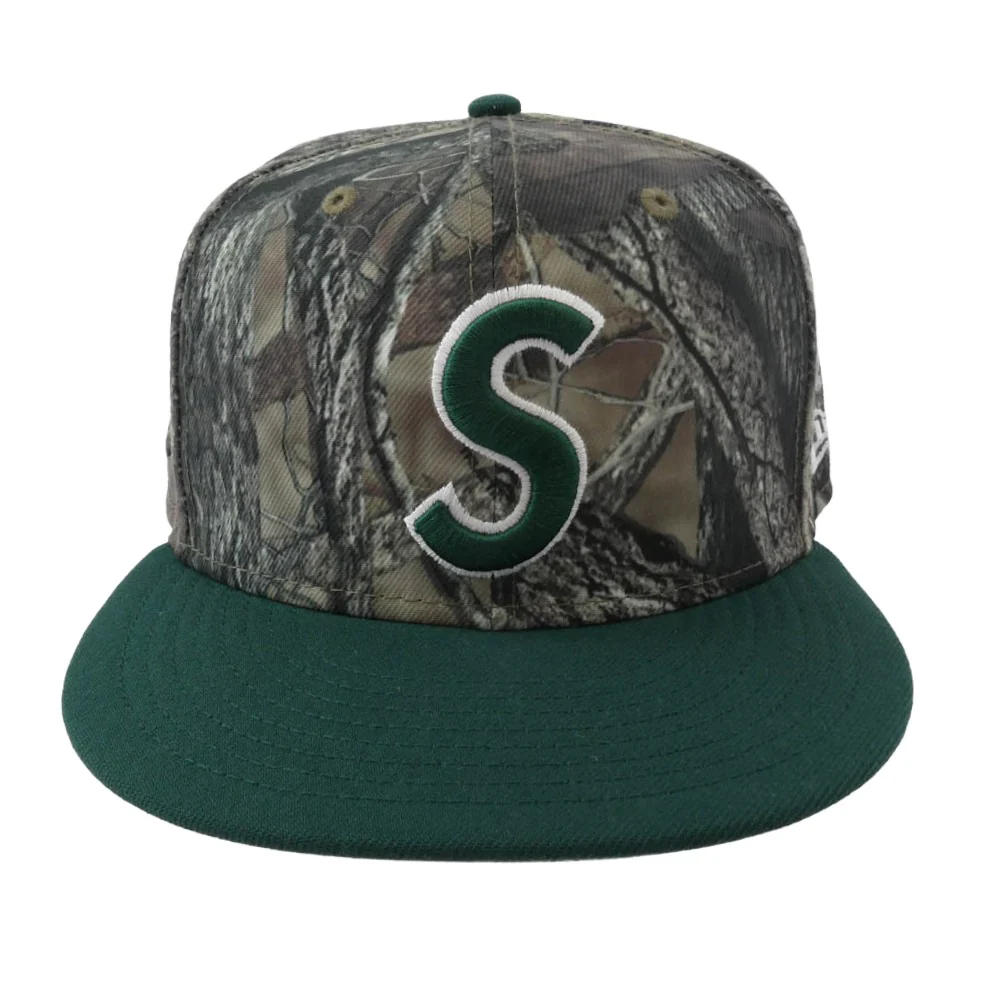 Supreme シュプリーム 25AW × New Era ニューエラ Reaper S Logo TrueTimber HTC Fall Camo ラッパー Sロゴ キャップ 帽子 グリーン系 7 5/8【美品】【中古】 - Image 5