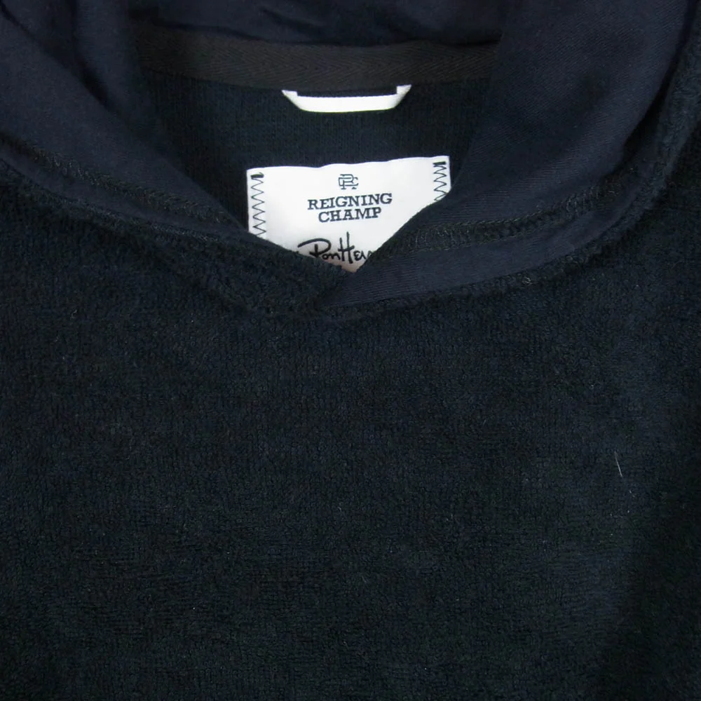 Ron Herman ロンハーマン × REIGNING CHAMP レイニングチャンプ パイル フーディー パーカー ブラック系 M【中古】 - Image 3