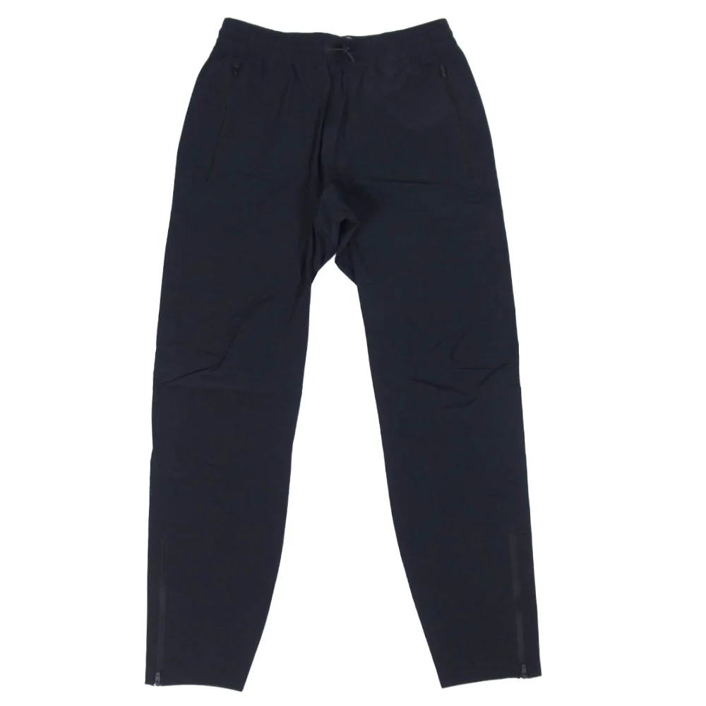 REIGNING CHAMP レイニングチャンプ RC-5187 裾ジップ イージー テーパード パンツ ブラック系 S【中古】