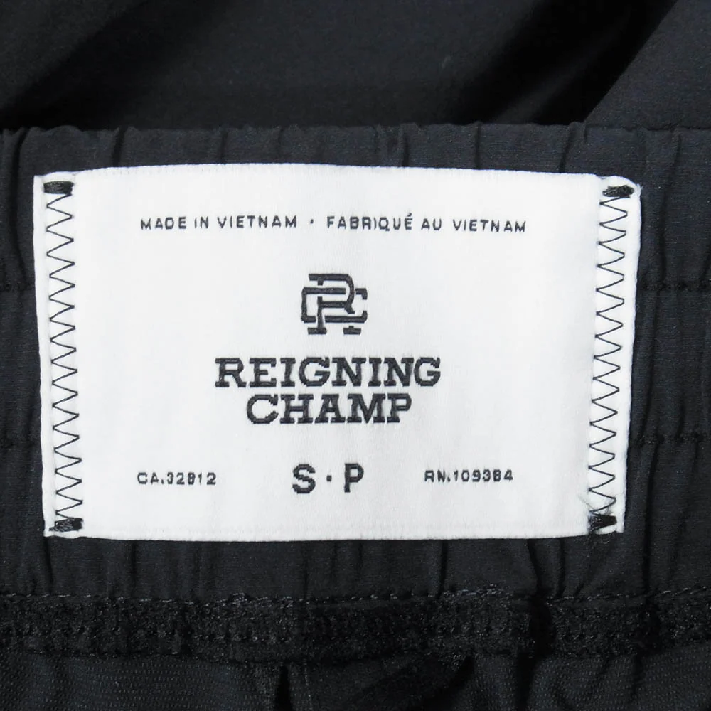 REIGNING CHAMP レイニングチャンプ RC-5187 裾ジップ イージー テーパード パンツ ブラック系 S【中古】 - Image 3