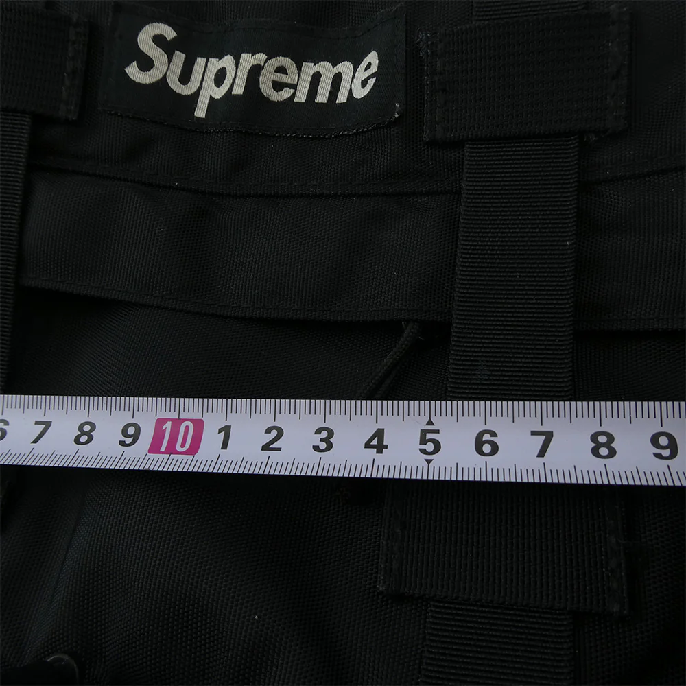 Supreme シュプリーム 19AW Waist Bag ウエスト ボディ バッグ ブラック系【中古】 - Image 9