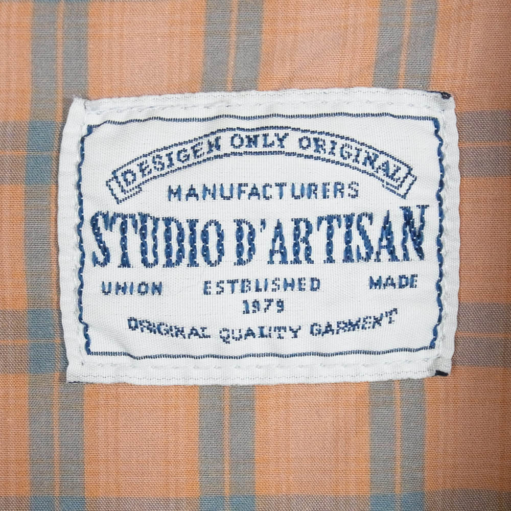STUDIO D’ARTISAN ステュディオダルチザン レーヨン混 デニム シングル ライダース ジャケット インディゴブルー系 L【中古】 - Image 5