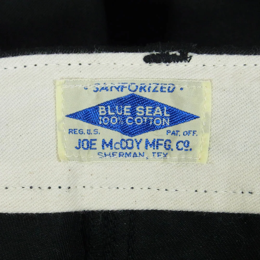 The REAL McCOY'S ザリアルマッコイズ JOE McCOY BLUE SEAL CHINO TROUSERS ジョーマッコイ チノパン トラウザー パンツ ブラック系 32【中古】 - Image 3