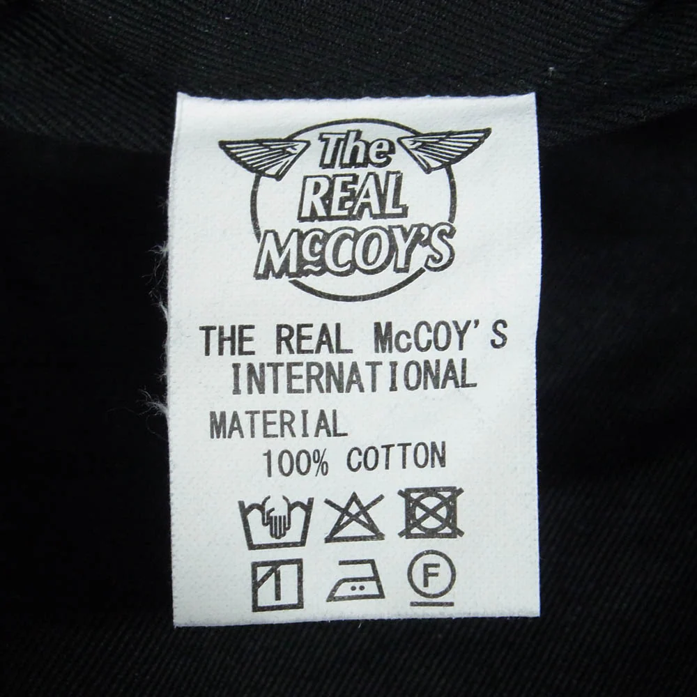 The REAL McCOY'S ザリアルマッコイズ JOE McCOY BLUE SEAL CHINO TROUSERS ジョーマッコイ チノパン トラウザー パンツ ブラック系 32【中古】 - Image 4