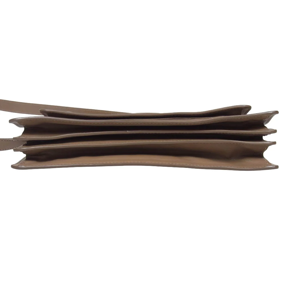 MARNI マルニ 20aw SBMQ0032Y0 Trunk Soft トランクソフト レザーショルダーバッグ ライトブラウン系【中古】 - Image 4