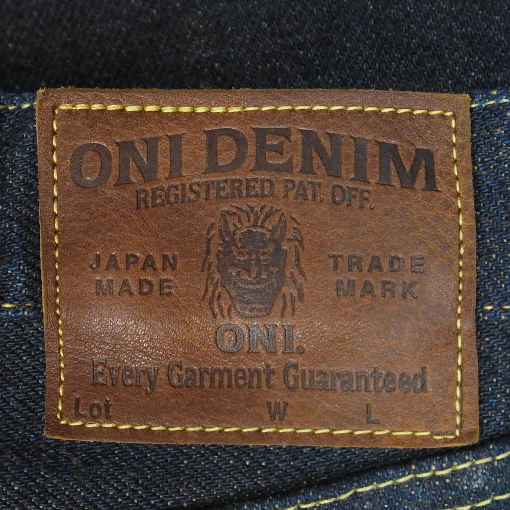 ONI DENIM 鬼デニム ONI288ZR-LBR 20oz シークレットデニム 緯糸ライトブラウン ジーンズ デニムパンツ インディゴブルー系 W29【美品】【中古】 - Image 3