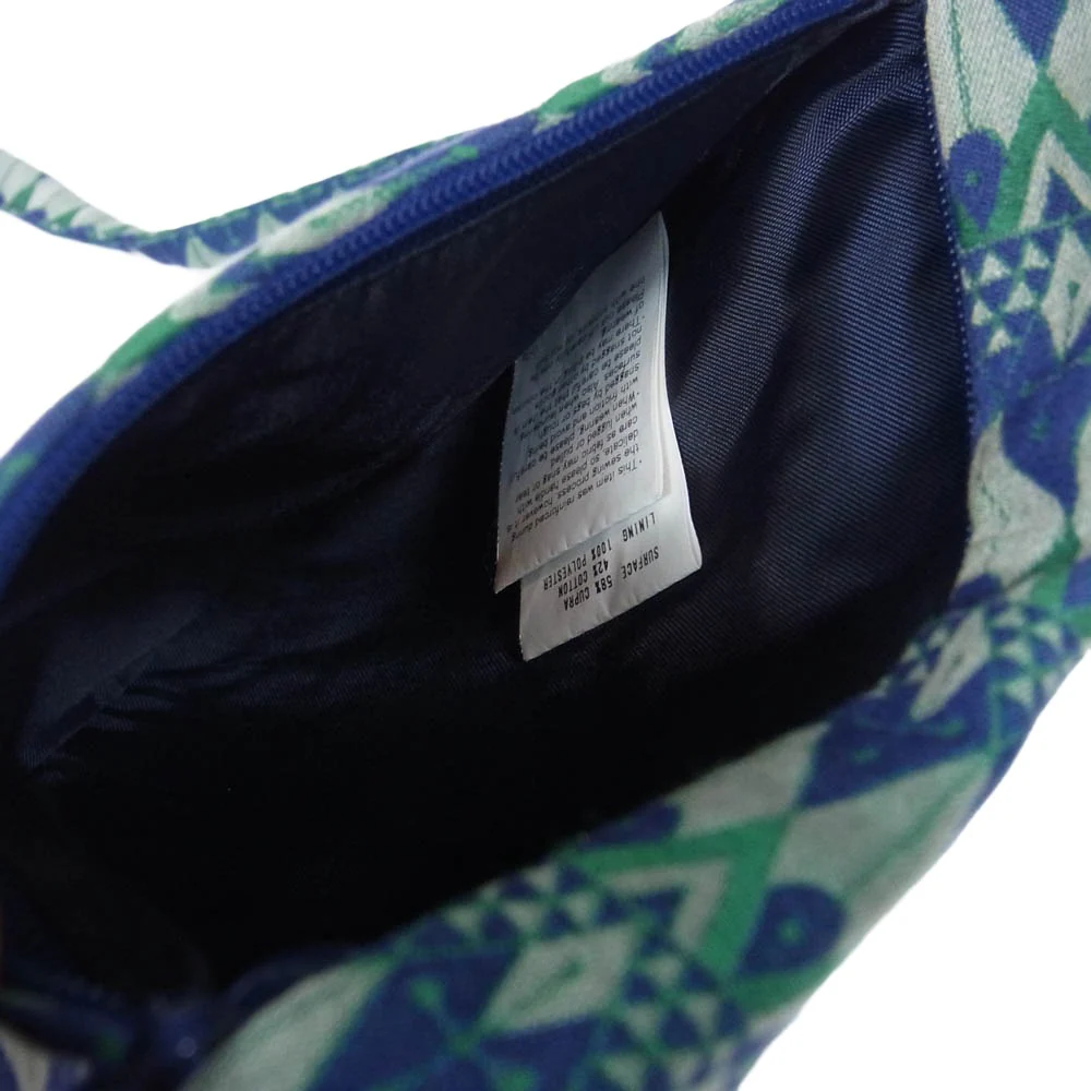 mina perhonen ミナペルホネン aba9790 pocket bag pesce ポケットバッグ ピース ショルダー ポーチ バッグ グリーン系【中古】 - Image 5
