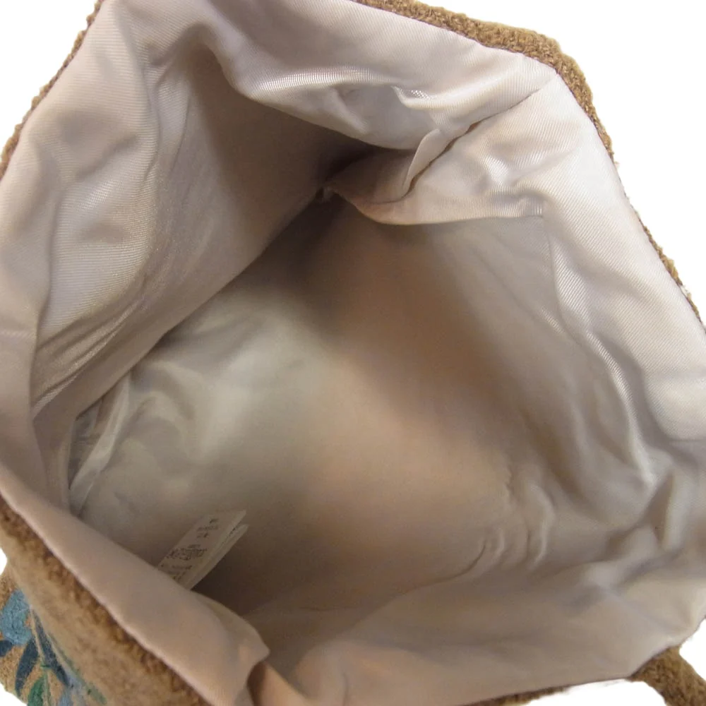 mina perhonen ミナペルホネン ya9841 repo toast bag トースト トート ハンド バッグ ブラウン系【中古】 - Image 5