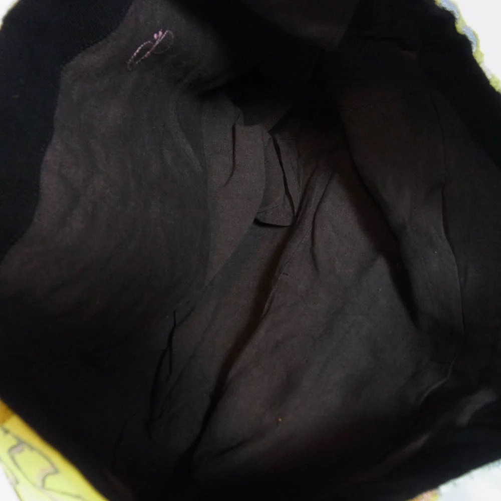 mina perhonen ミナペルホネン pi0301 piece bag パッチワーク ピース トート バッグ マルチカラー系【中古】 - Image 5