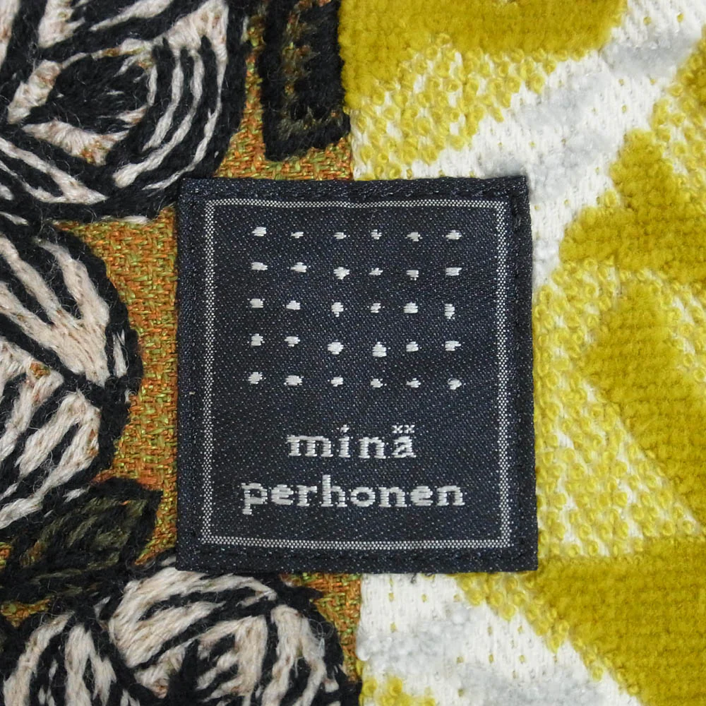 mina perhonen ミナペルホネン pi0301 piece bag パッチワーク ピース トート バッグ マルチカラー系【中古】 - Image 6