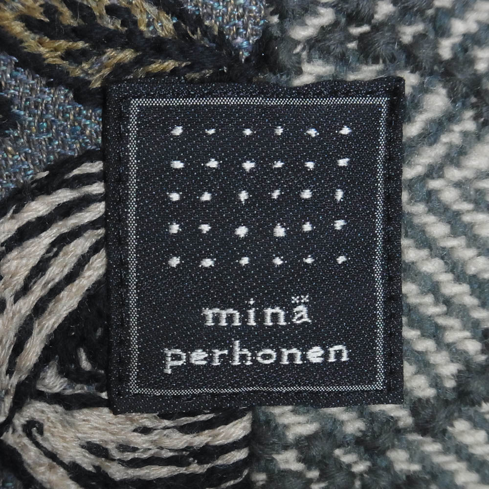 mina perhonen ミナペルホネン pi0301 piece bag パッチワーク ピース トート バッグ マルチカラー系【中古】 - Image 6