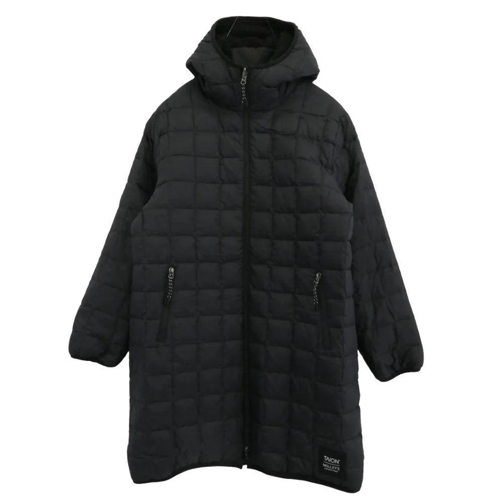 タイオン NOLLEY'S ノーリーズ 別注 ボア リバーシブル コート ブラック系 M【中古】 - Image 3