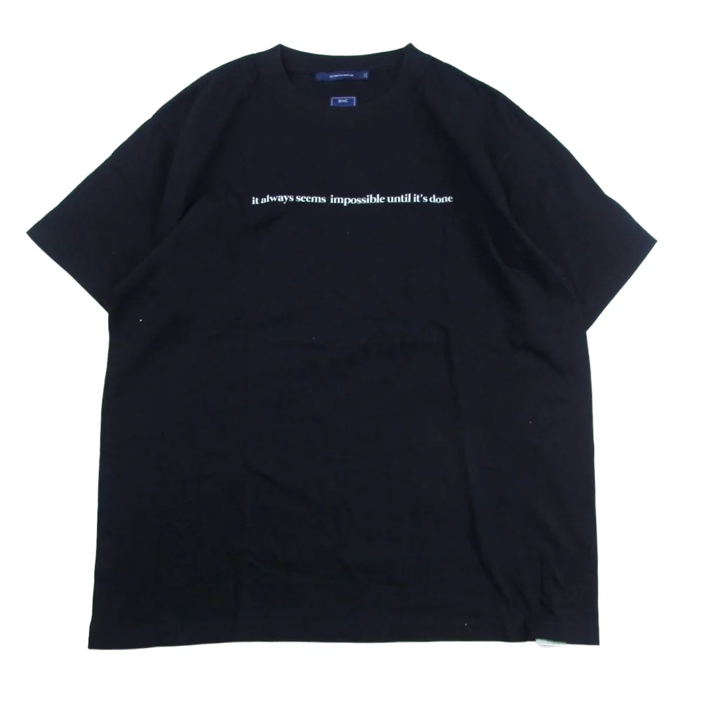 Ron Herman ロンハーマン × Liberaiders リベライダーズ プリント 半袖 Tシャツ カットソー ネイビー系 M【中古】