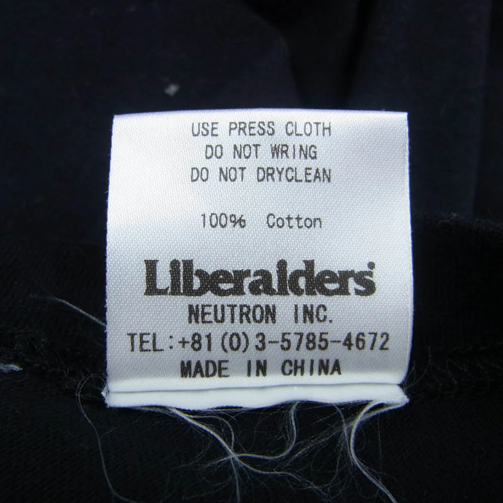 Ron Herman ロンハーマン × Liberaiders リベライダーズ プリント 半袖 Tシャツ カットソー ネイビー系 M【中古】 - Image 5