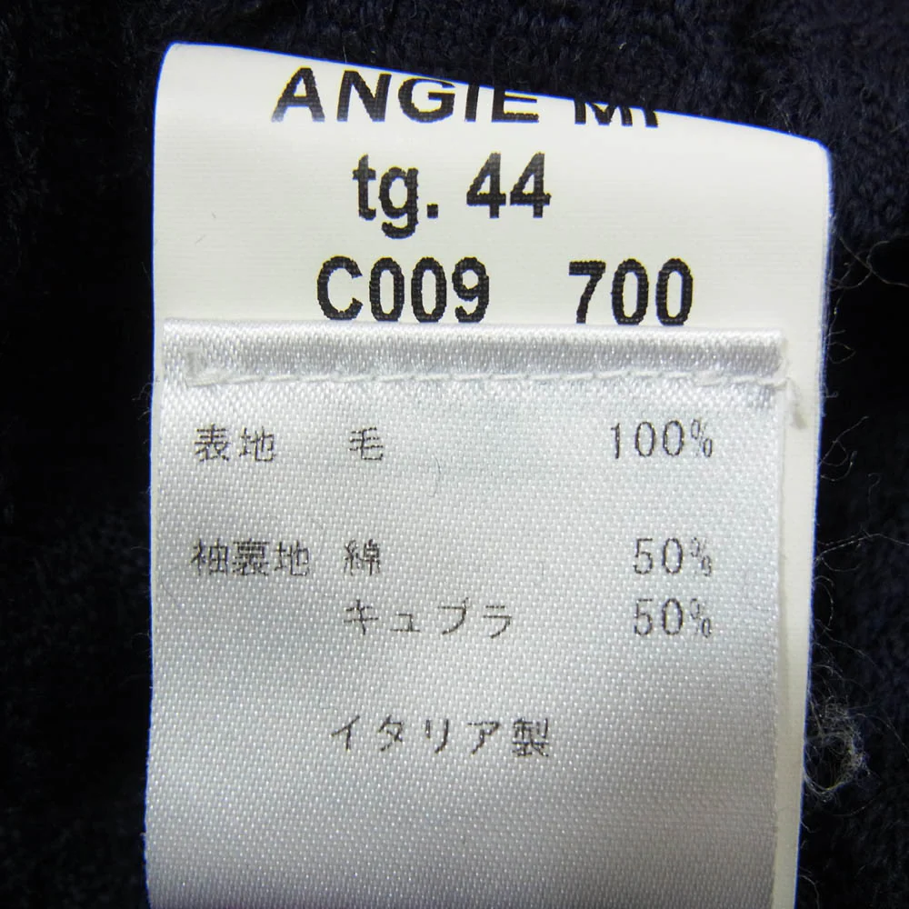 ザ ジジ イタリア製 ANGIE MI ウール 2B テーラードジャケット ネイビー系 44【中古】 - Image 6