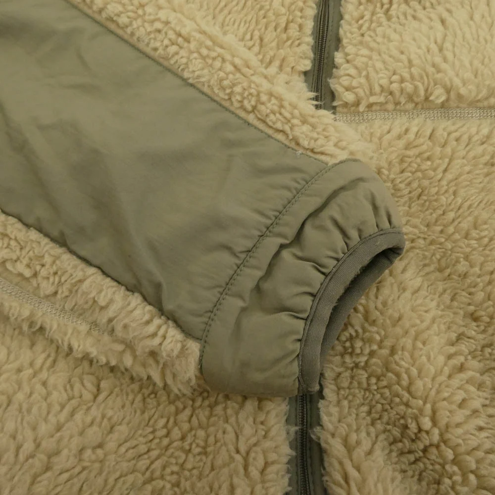 patagonia パタゴニア 04AW 20930 RETRO RHYTHM HOODY レトロ リズム フーディー ボア フリース パーカー ベージュ系 L【中古】 - Image 5