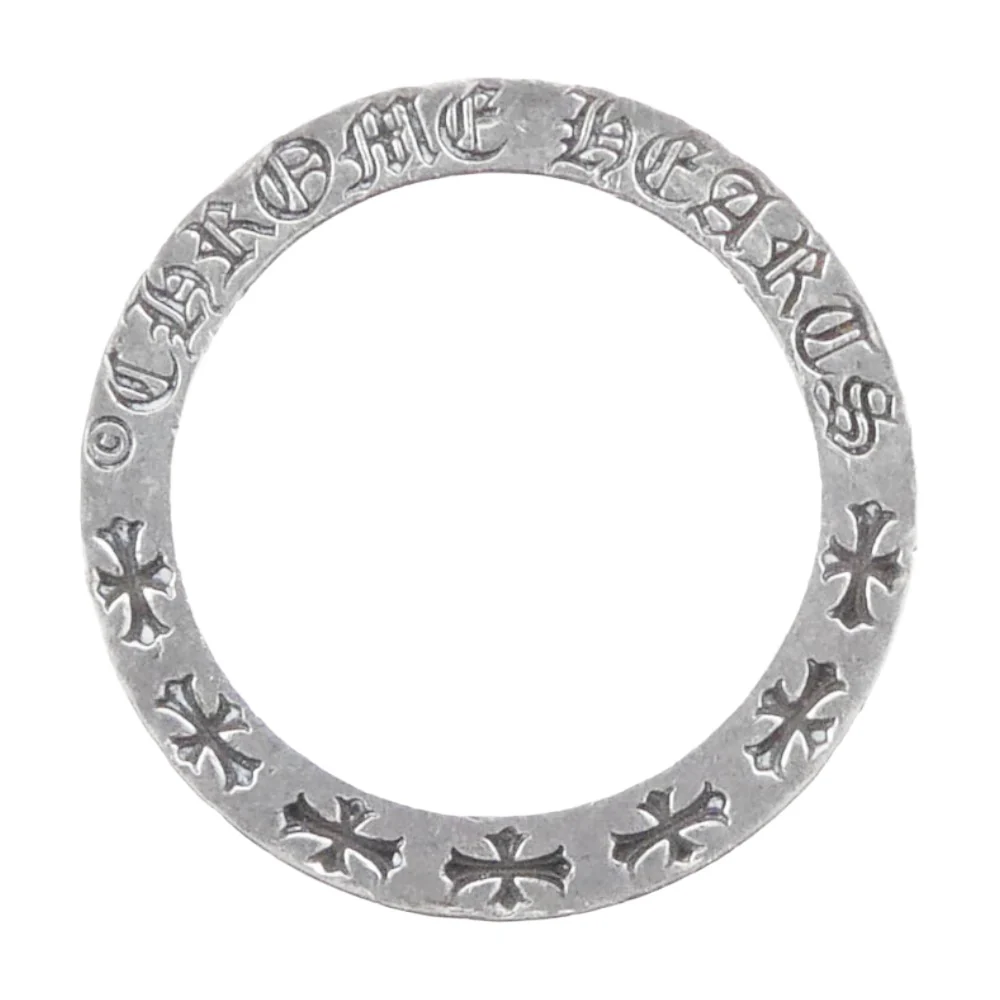 CHROME HEARTS クロムハーツ（原本無） 6mm SPACER FOREVER 6mm スペーサー フォーエバー リング 7号 シルバー系 JP7号【中古】 - Image 3
