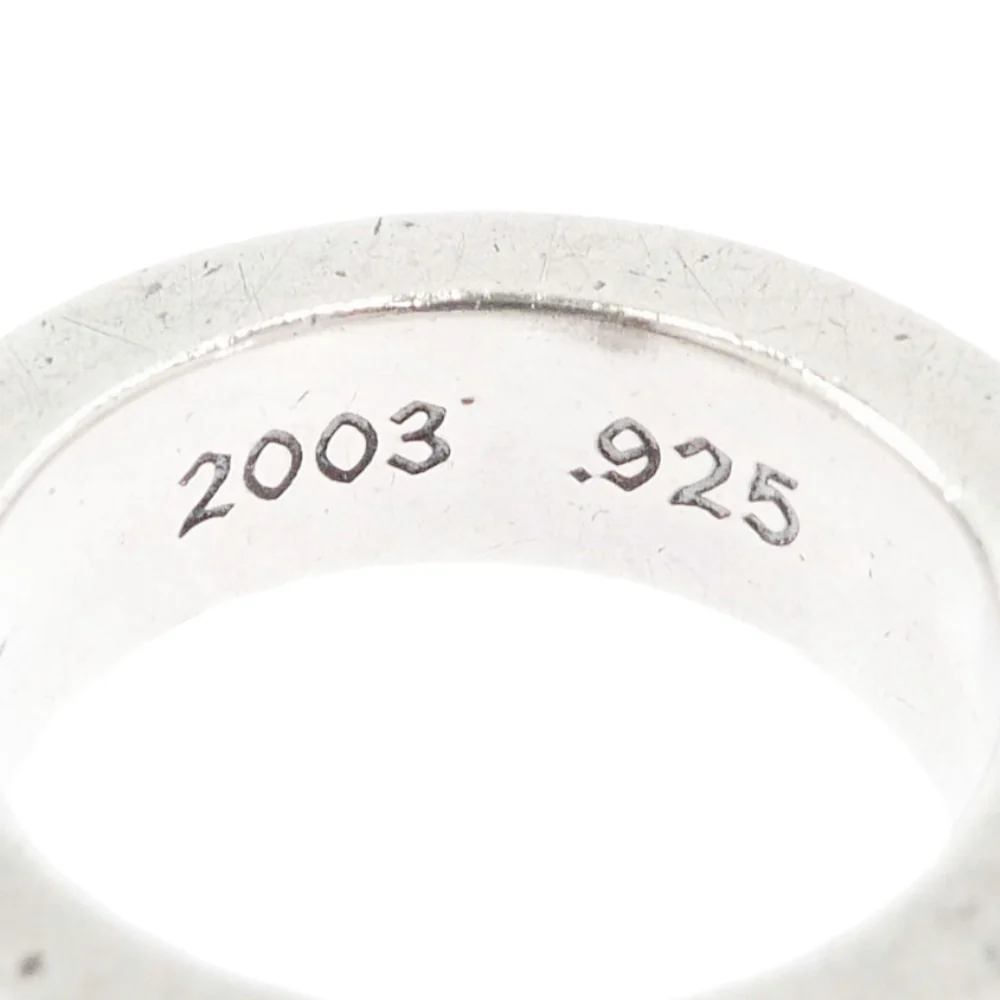 CHROME HEARTS クロムハーツ（原本無） 6mm SPACER FOREVER 6mm スペーサー フォーエバー リング 7号 シルバー系 JP7号【中古】 - Image 5