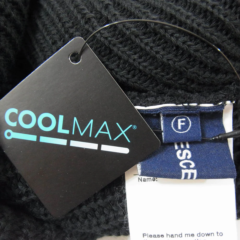 DESCENDANT ディセンダント 25SS 251MADS-HT01 COOLMAX DAWN BEANIE ダウン ビーニー ブラック系 F【極上美品】【中古】 - Image 4