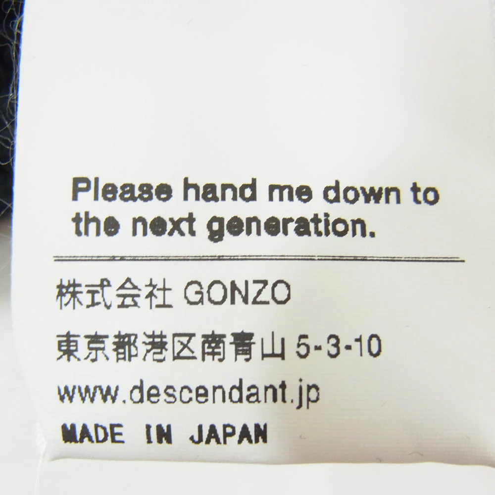 DESCENDANT ディセンダント 25SS 251MADS-HT01 COOLMAX DAWN BEANIE ダウン ビーニー ブラック系 F【極上美品】【中古】 - Image 5