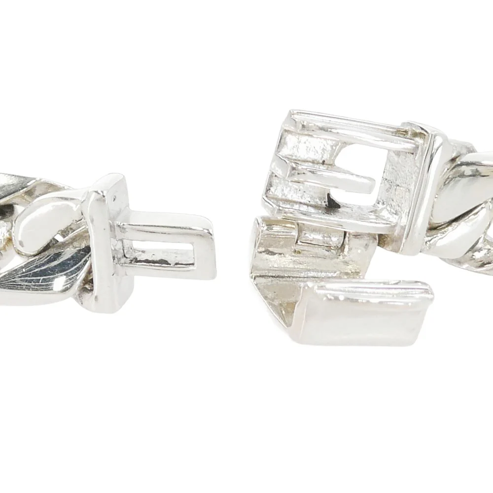 TIFFANY&Co. ティファニー 【新品仕上げ済】ID プレート 喜平チェーン シルバー ブレスレット シルバー系【極上美品】【中古】 - Image 5