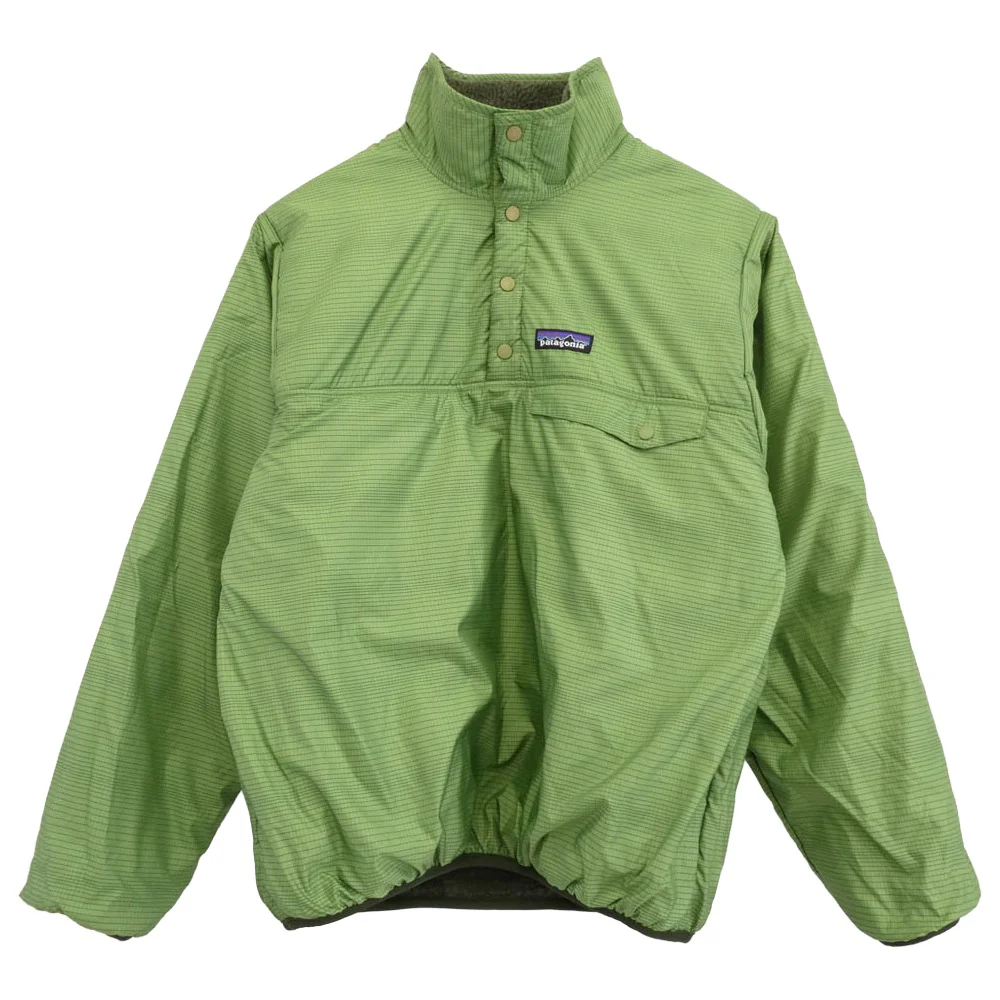 patagonia パタゴニア Synchilla Glissade Jacket シンチラ リバーシブル スナップT グリセード ジャケット グリーン系 表記サイズなし【中古】 - Image 3