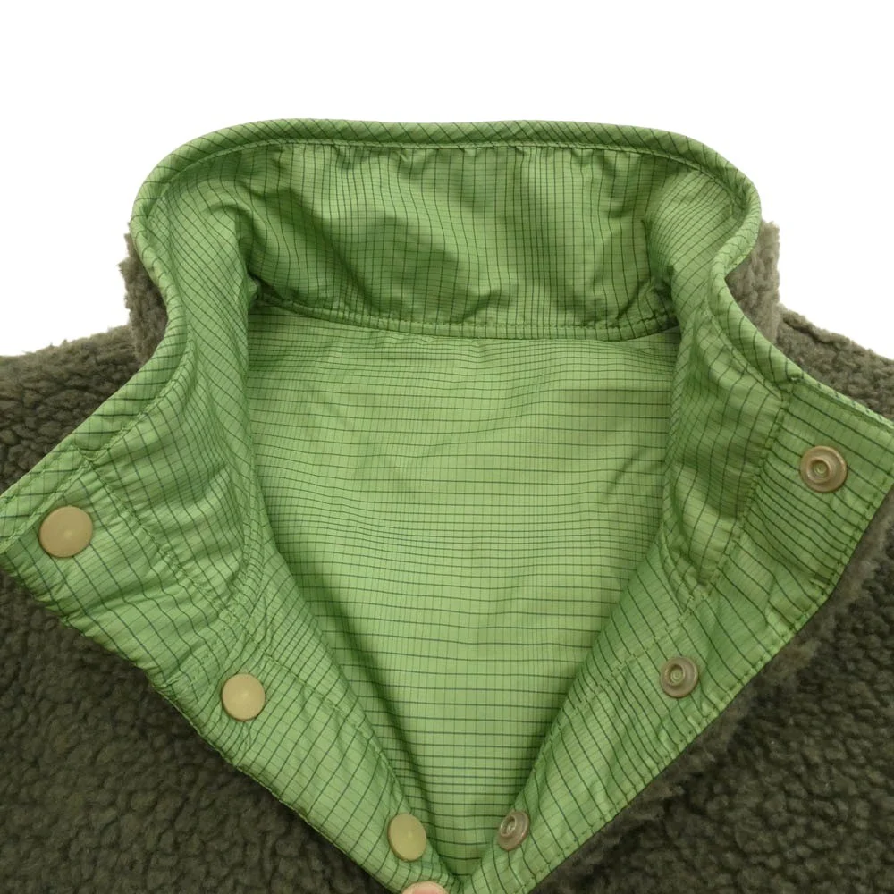 patagonia パタゴニア Synchilla Glissade Jacket シンチラ リバーシブル スナップT グリセード ジャケット グリーン系 表記サイズなし【中古】 - Image 5