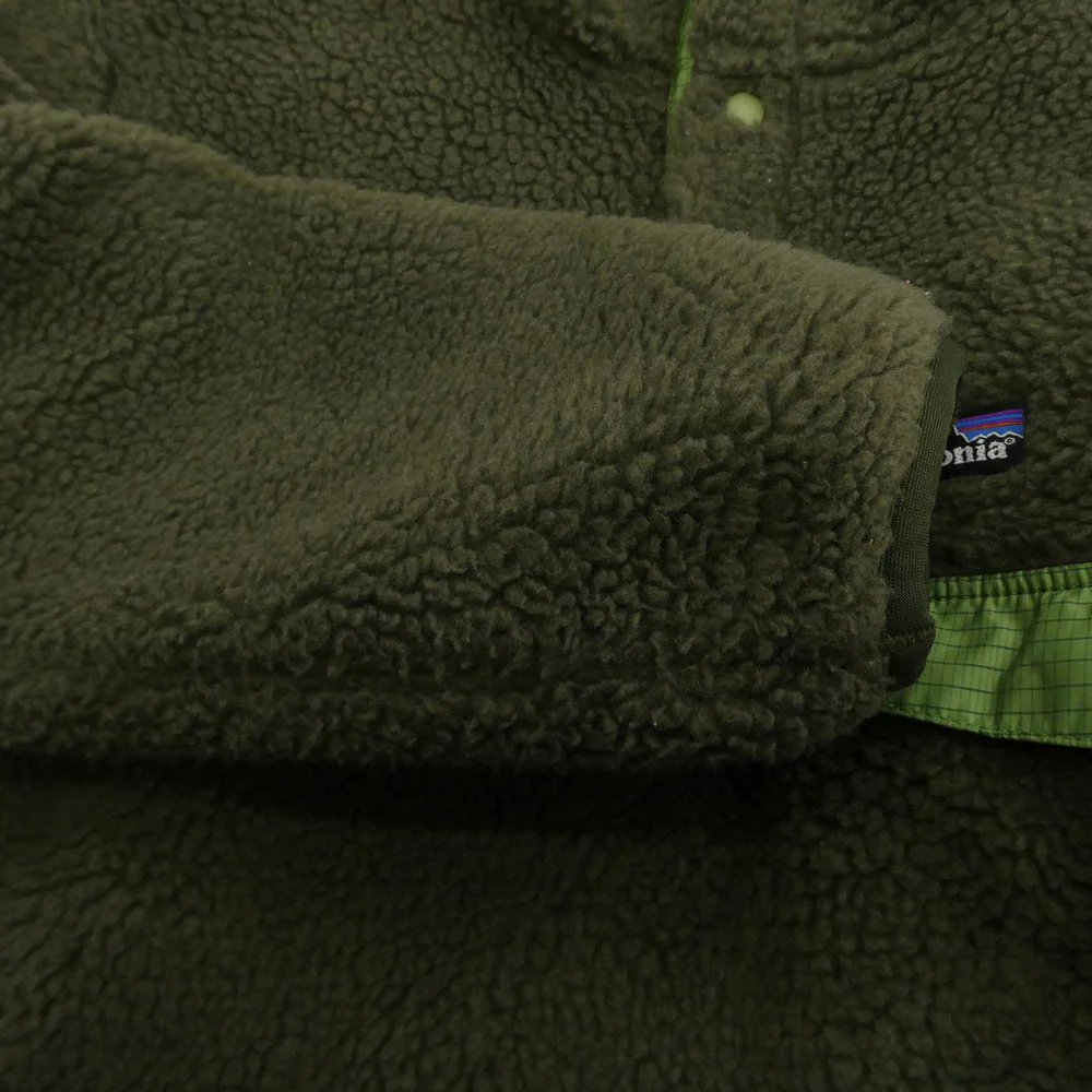 patagonia パタゴニア Synchilla Glissade Jacket シンチラ リバーシブル スナップT グリセード ジャケット グリーン系 表記サイズなし【中古】 - Image 6